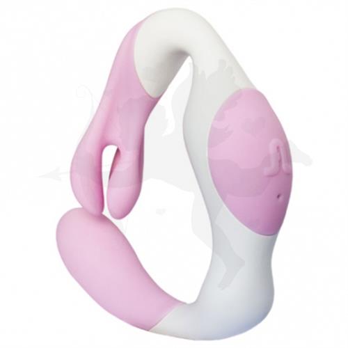 Estimulador de clitoris insertable con 2 motores y carga usb