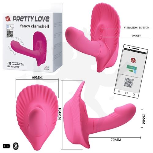 Vibrador del punto g con control via bluetooth